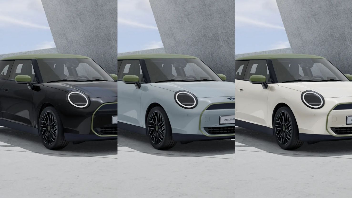 DREI EXKLUSIVE LACKFARBEN.