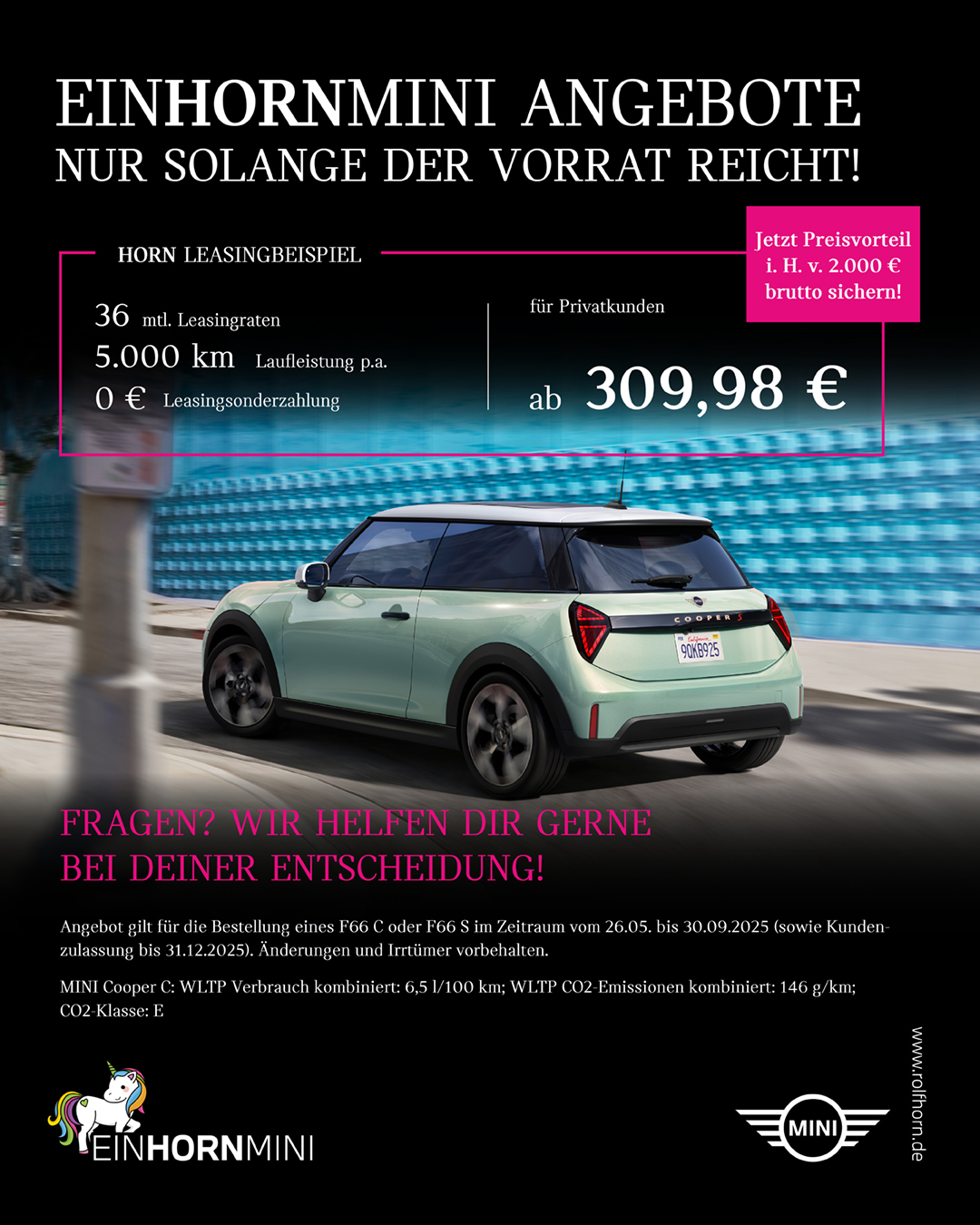 MINI Cooper C - Privatkunden