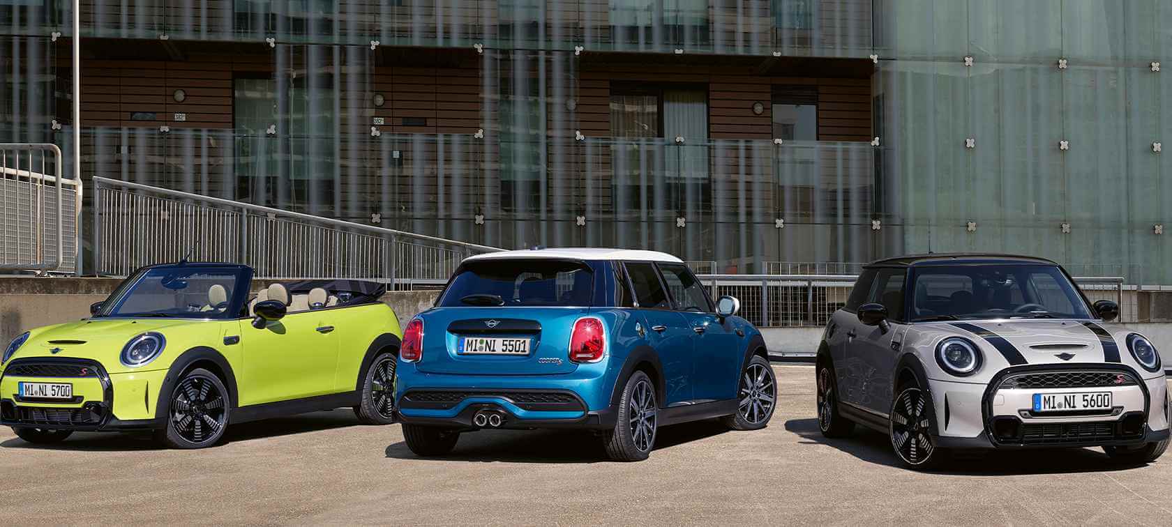 MINI Modelle 3-Türer, 5-Türer, Cabrio