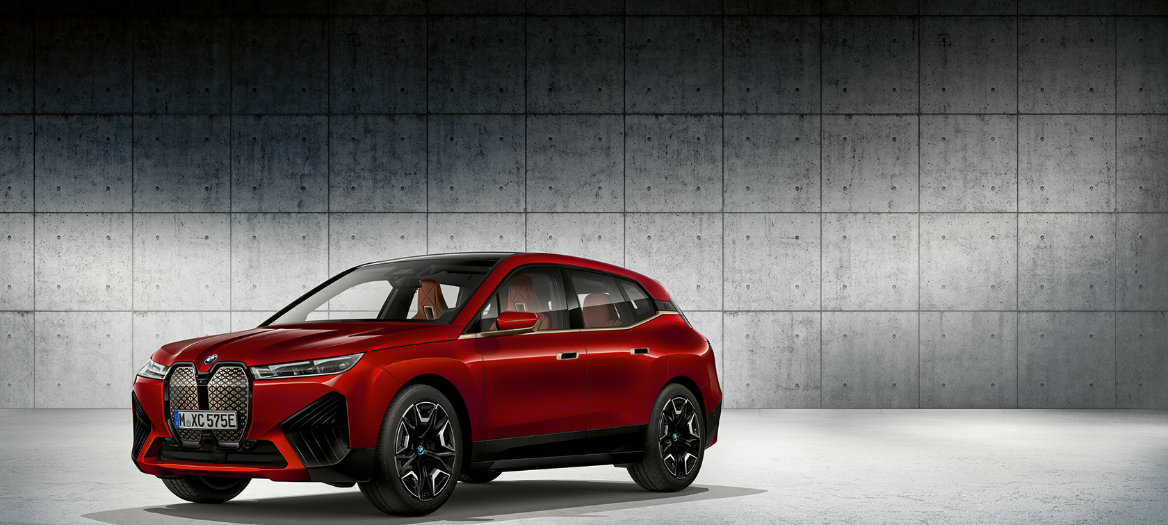 Außenansicht des BMW iX